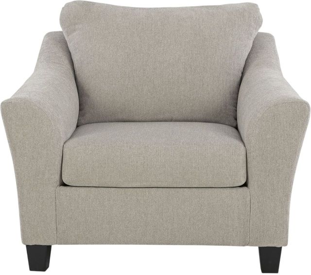 Benchcraft® Willarae Taupe Chair and a Half-2