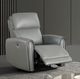 Furniture of America® Schlieren Gray Power Recliner-1