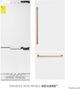 ZLINE Autograph Edition 30" 16.1 Cu. Ft. White Matte Built-In Bottom Freezer Refrigerator-4