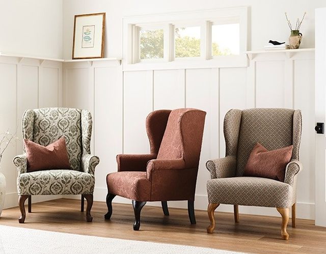 Best® Home Furnishings Customizable Fabric Isadore Chair with Espresso Legs-1