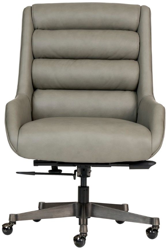 aspenhome® Drew Luxe Gray Executive Chair-2