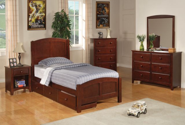 Coaster® Parker Warm Chestnut Under Bed Storage Drawer Unit-1