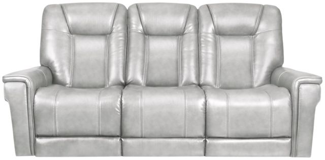 BarcaLounger® Sanibel Rainer Dove Leather Power Reclining Sofa-2