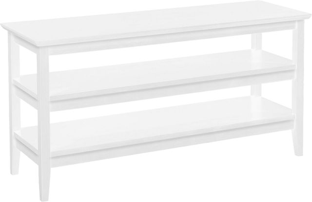 Winners Only® Quadra White 53" Entertainment Unit-0