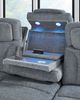 Signature Design by Ashley® Studio Cave Steel Power Reclining Sofa with Adjustable Headrest-5
