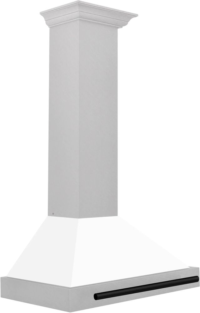 ZLINE 30" Autograph Edition White Matte Wall Mounted Range Hood -2