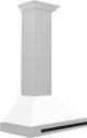 ZLINE 30" Autograph Edition White Matte Wall Mounted Range Hood -2