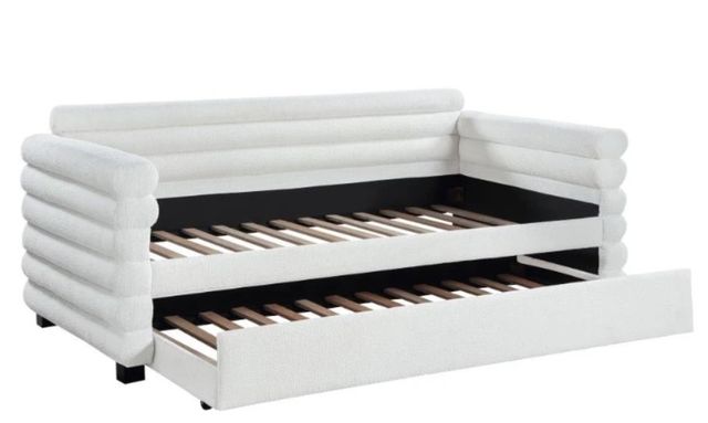 Coaster® Patricia White Upholstered Twin Day Bed-0