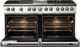 Viking® 5 Series 60" Pure White Pro Style Dual Fuel (NG) Range with Polished Chrome Trim-1