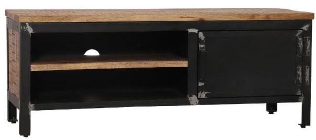 Jaipur Furniture Induse Black/Brown Small TV Unit-1