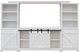 Cottage Creek Furniture Aberdeen White 62" Entertainment Console-3