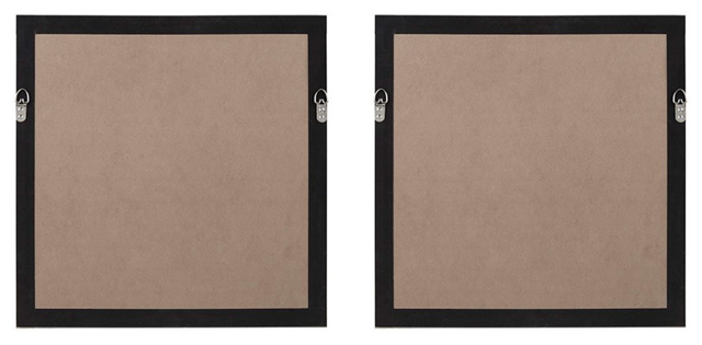 Olliix by Madison Park Aster 2 Piece Silver Framed Resin Set-1