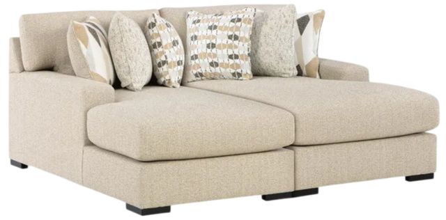 Benchcraft® Laurelgrove 2-Piece Pebble Super Chaise Sectional-0