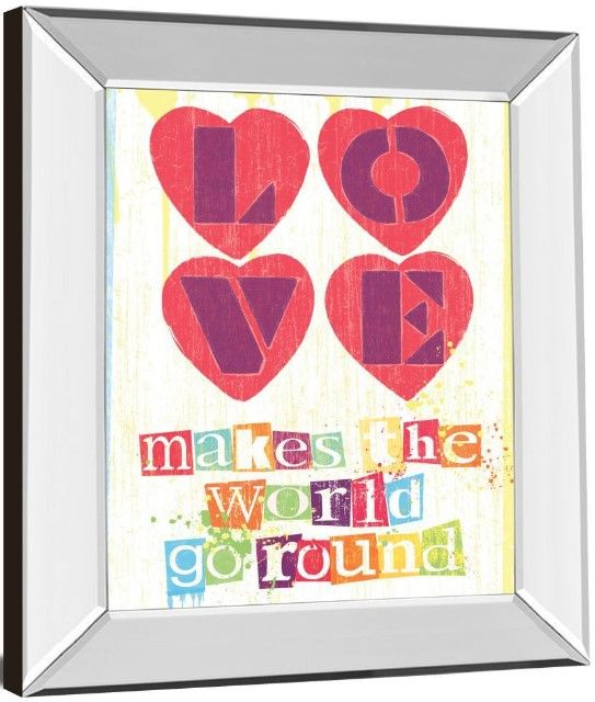 Classy Living Tom Frazier Must Be Love I 26" Wall Art-3