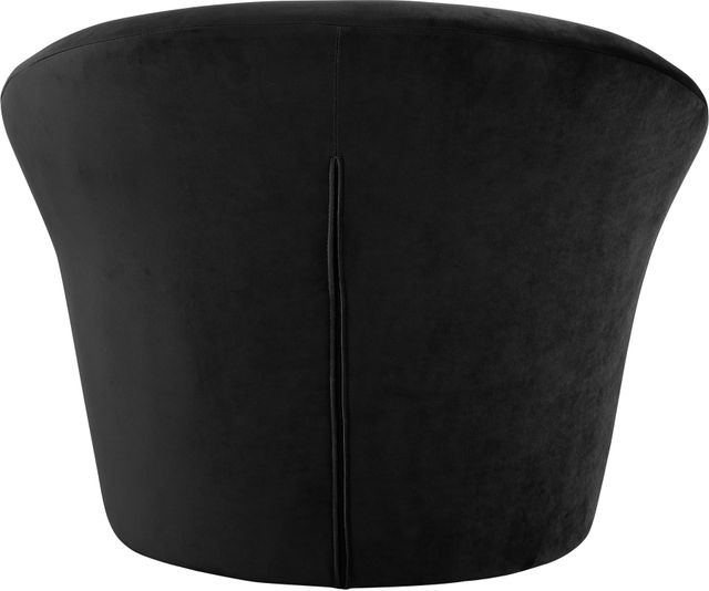 Meridian Furniture Tristan Black Velvet Upholstered Accent Chair-3
