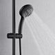 Forno Acqua AcquaFALL Matte Black Retrofit Shower System-4