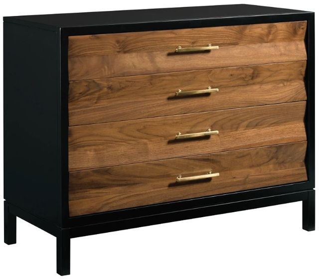 Kincaid® Monogram Walnut Backbay Black/Walnut Accent Chest-0