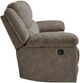 Signature Design by Ashley® Laresview Fossil Manual Reclining Sofa-2