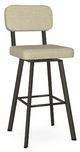 Amisco Customizable Brixton Swivel Bar Stool-0