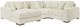 Signature Design by Ashley® Lindyn 4-Piece Ivory Left-Arm Facing Sectional and Chaise-0