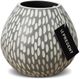 Le Present Drop Wide Dash Grey 6" Vase-0