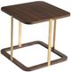 Michael Amini® Amora Eggshell Walnut Side Table-3