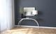 Hooker® Furniture Commerce and Market Black Console with Silver Base-1