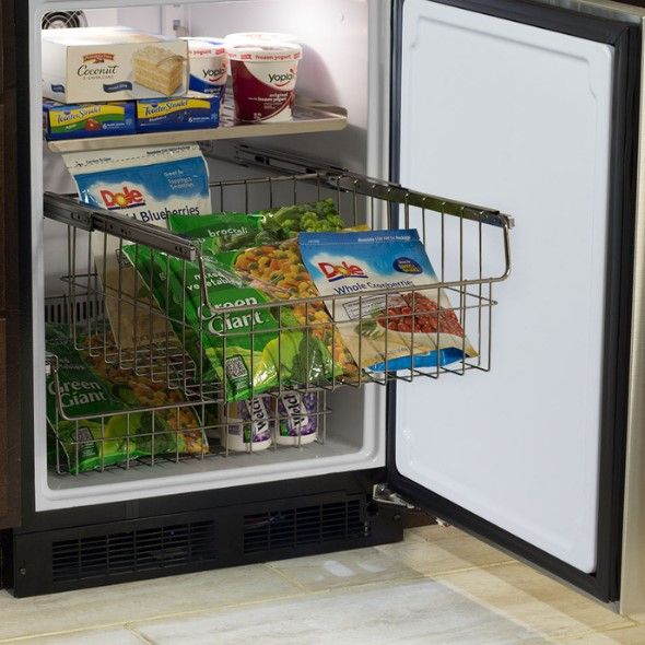 Marvel 4.7 Cu. Ft. Stainless Steel Under the Counter Freezer-3