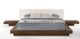 VIG Furniture Modrest Tokyo Walnut/White Queen Platform Bed-1