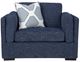 Benchcraft® Evansley Navy Chair and a Half-1