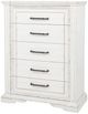 Coaster® McKinney Vintage White Bedroom Chest of Drawers-1