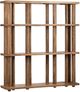 Crestview Collection Cairo Brown Bookshelf-0