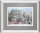 Classy Living Mike Jone Frosty Morning Mirror Framed Wall Art-0