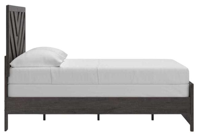 Signature Design by Ashley® Prendonea Charcoal Full Panel Bed-2