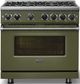 Viking® 7 Series 36" Martini Pro Style Liquid Propane Gas Range-2