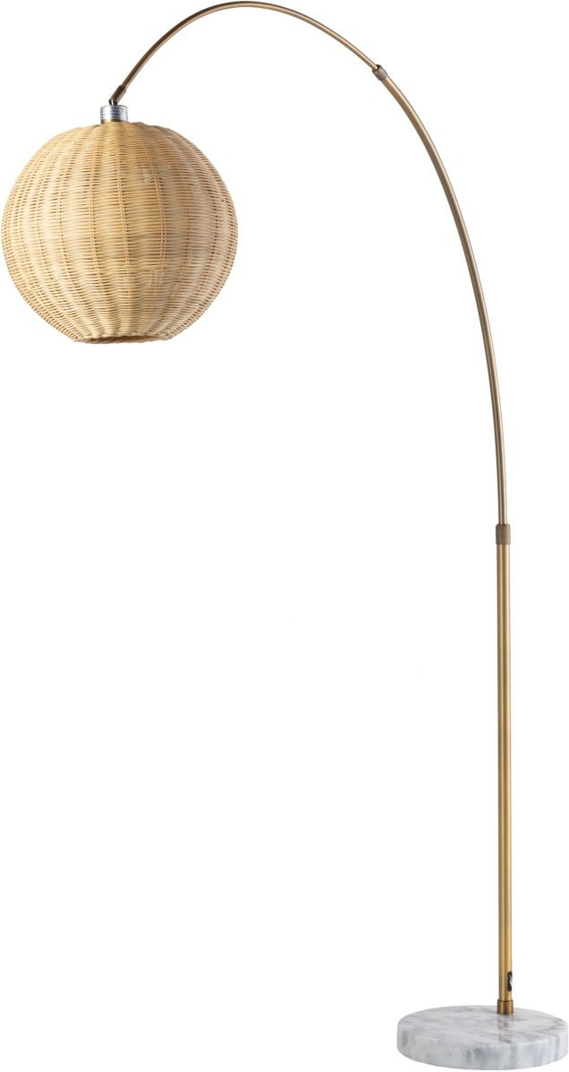 Surya Twining Bronze Floor Lamp-0