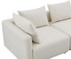 TOV Furniture Hangover Cream 81" Loveseat-4