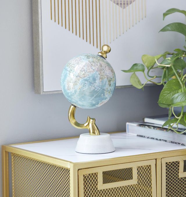 Deco Marche Blue 10" Globe-3