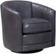 Smith Brothers Customizable 506 Leather Swivel Glider Chair-0
