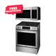 Frigidaire Gallery Stainless Steel Slide-In Electric Range w/ FREE Microwave (Limited Time)-0