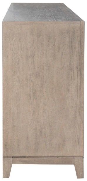 Liberty Furniture Brentwood Sandstone 80" Fireplace Console-3
