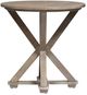 Liberty Furniture Parkland Falls Weathered Taupe Round End Table-2