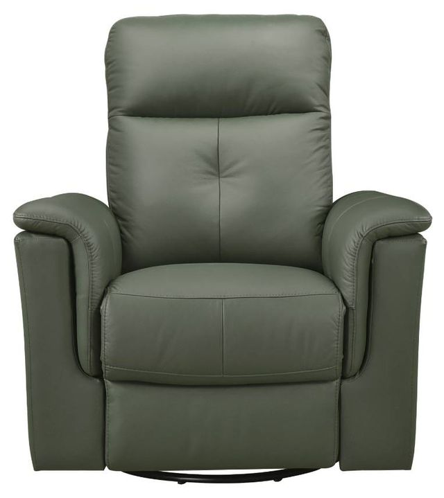 Homelegance® Bristow Green Manual Swivel Glider Reclining Chair-2