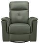 Homelegance® Bristow Green Manual Swivel Glider Reclining Chair-2