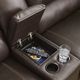 Signature Design by Ashley® Dunleith 7-Piece Chocolate Power Reclining Curved Sectional-2