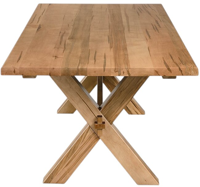 Bassett Crossbuck Dining Table - Thumbnail 3