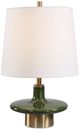 Uttermost® Sieler Glossy Moss Green Table Lamp-5