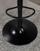 Brassex Inc. 2-Piece Black/Grey Adjustable Stool-4