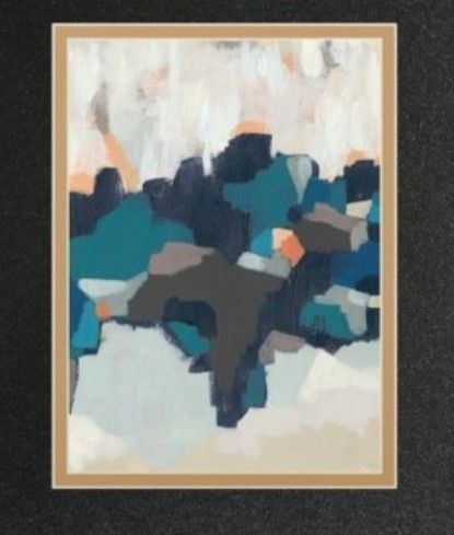 Classy Living June Erica Vess Mosaic Mesa I Wall Art-2