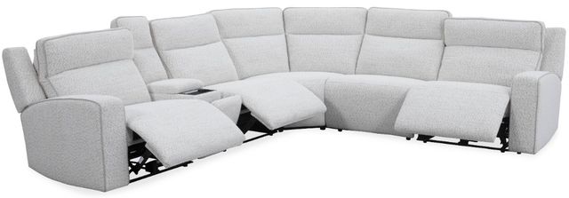 Parker House® Lancaster 6-Piece Fluffy River Rock Power Reclining Sectional-1